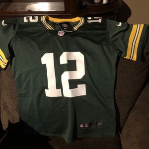 Size is a Small/Med looks great on Football season